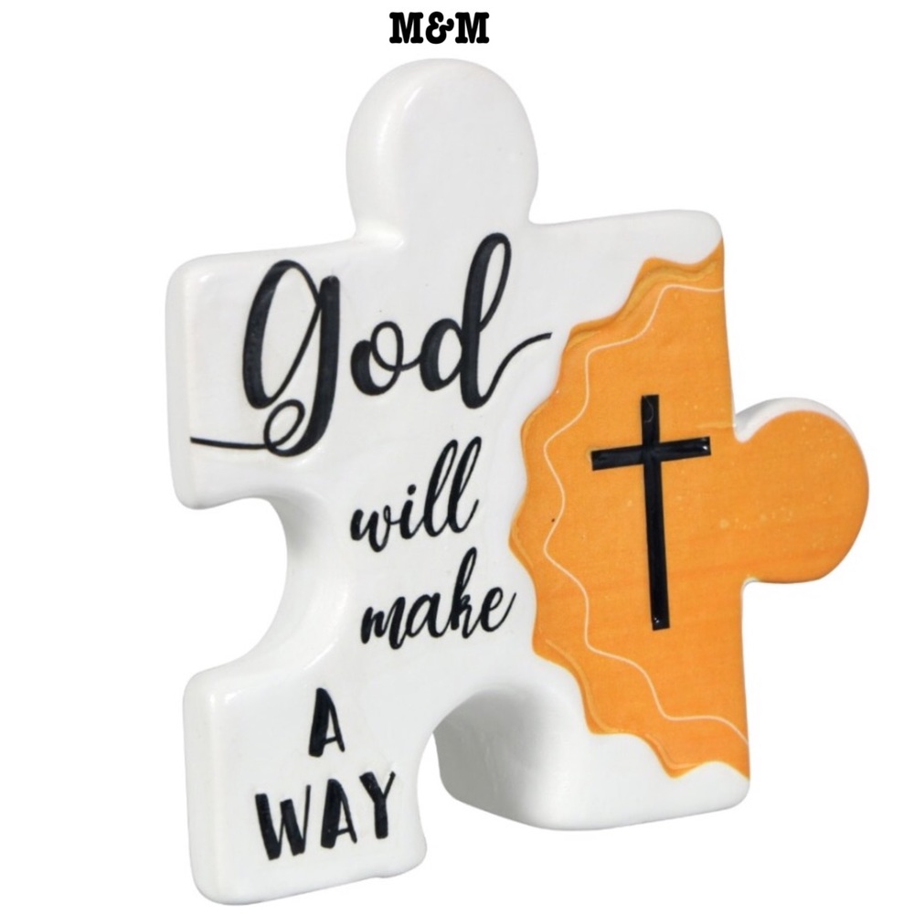 Brand New Ceramic Plaques Inspirational God will make a way